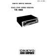 Cover page of ONKYO TX-440 Service Manual
