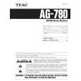 Cover page of TEAC AG-780 Owner's Manual