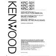 Cover page of KENWOOD KRC-301 Owner's Manual