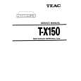 Cover page of TEAC T-X150 Service Manual