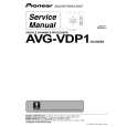 Cover page of PIONEER AVG-VDP1/ES Service Manual