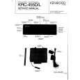 Cover page of KENWOOD KRC455D Service Manual
