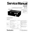 Cover page of TECHNICS RSM7 Service Manual
