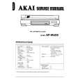 Cover page of AKAI AP-M600 Service Manual