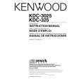 Cover page of KENWOOD KDC-3025 Owner's Manual