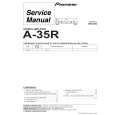 Cover page of PIONEER A-35R/KUXJ/CA Service Manual