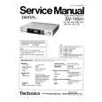 Cover page of TECHNICS SV110/K Service Manual