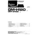 Cover page of PIONEER GM3400 Service Manual