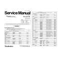 Cover page of TECHNICS SAR210L Service Manual