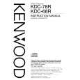 Cover page of KENWOOD KDC-68R Owner's Manual