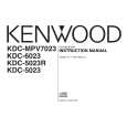 Cover page of KENWOOD KDC-MPV7023 Owner's Manual