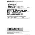 Cover page of PIONEER DEH-P7800MP Service Manual