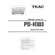 Cover page of TEAC PD-H303 Service Manual