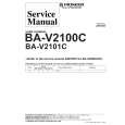 Cover page of PIONEER BA-V2100C/KU Service Manual