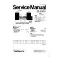 Cover page of TECHNICS SECA01 Service Manual