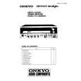 Cover page of ONKYO TX1500MK Service Manual