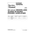 Cover page of PIONEER LEXUS GS300/400 Service Manual