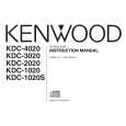 Cover page of KENWOOD KDC-1020 Owner's Manual