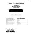 Cover page of ONKYO T4038 Service Manual