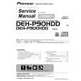 Cover page of PIONEER DEH-P900HDD Service Manual