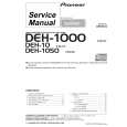 Cover page of PIONEER DEH-1000UC Service Manual
