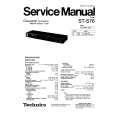 Cover page of TECHNICS STS76 Service Manual