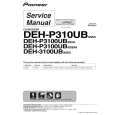 Cover page of PIONEER DEH-P3100UB/XS/EW5 Service Manual