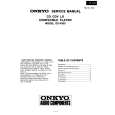 Cover page of ONKYO DXV500 Service Manual