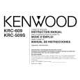 Cover page of KENWOOD KRC-509S Owner's Manual