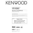 Cover page of KENWOOD VR9060 Owner's Manual
