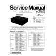 Cover page of TECHNICS RS-X120 Service Manual