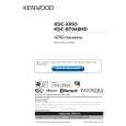 Cover page of KENWOOD KDC-X995 Owner's Manual
