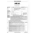 Cover page of AKAI CT2869E Service Manual