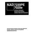 Cover page of NAD 7020E Owner's Manual