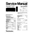 Cover page of TECHNICS SA-GX910 Service Manual