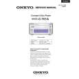 Cover page of ONKYO C-701A Service Manual