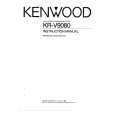 Cover page of KENWOOD KRV9080 Owner's Manual