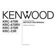 Cover page of KENWOOD KRC-33R Owner's Manual