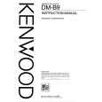 Cover page of KENWOOD DM-B9 Owner's Manual