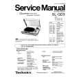 Cover page of TECHNICS SLQD3 Service Manual