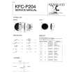 Cover page of KENWOOD KFCP204 Service Manual