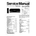 Cover page of TECHNICS SAGX530 Service Manual