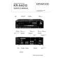 Cover page of KENWOOD KRA4010 Service Manual