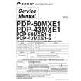 Cover page of PIONEER PDP-43MXE1-S-TXK-1[1] Service Manual