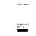 Cover page of NAKAMICHI CD PLAYER2 Service Manual