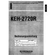 Cover page of PIONEER KEH-2720R Owner's Manual