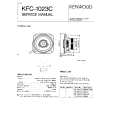 Cover page of KENWOOD KFC1023C Service Manual