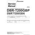 Cover page of PIONEER DBR-T200GBN/NVXK Service Manual