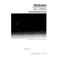 Cover page of TECHNICS SUV550 Owner's Manual