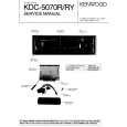 Cover page of KENWOOD KDC5070 Service Manual